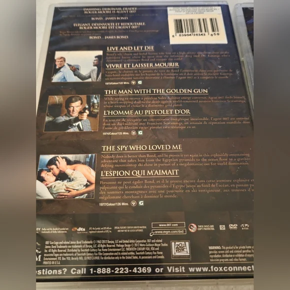 DVDs - Roger Moore 007 Collection Volumes 1 & 2 - Picture 4 of 11